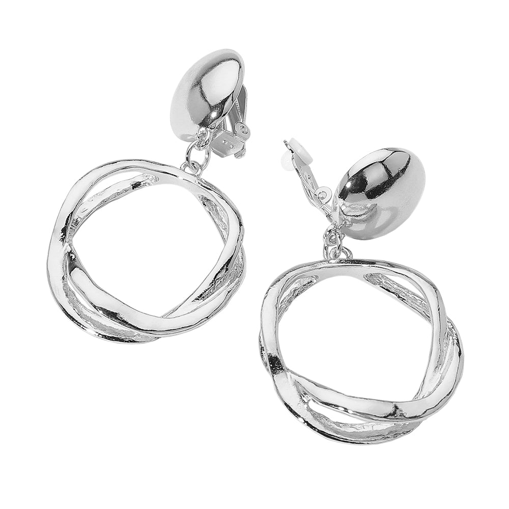 ★SENTIMENTS★ NO.563 [SILVER] EARRING SILVER CLIP EARRINGS ( 22401 LFS ) – Ohmyjewelry.com