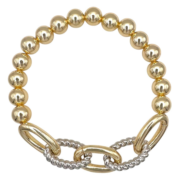 GOLD STRETCH BRACELET ( 1056 B )