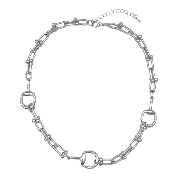 SILVER NECKLACE ( 1129 X )