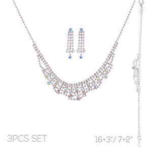 3 PIECE NECKLACE SET ( 18602 ABS )