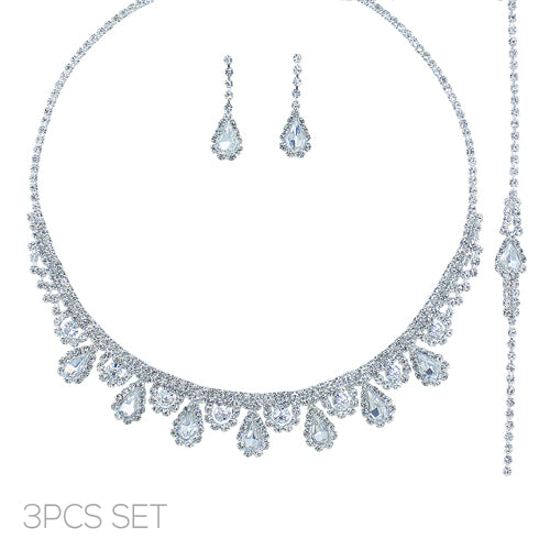 3 PIECE NECKLACE SET ( 18616 CRS )