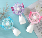 BUTTERFLY BATTERY FAN BLUE ( 1654 BL )