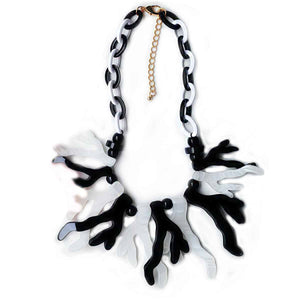 Black Coral Necklace ( 0201 BK )