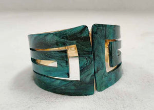 GOLD TEAL BANGLE ( 815 TL )