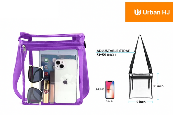 CLEAR PURPLE BAG ( 1000 PP )