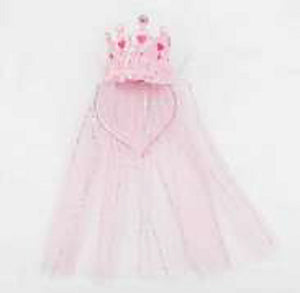 Pink Crown Headband ( 0340 )