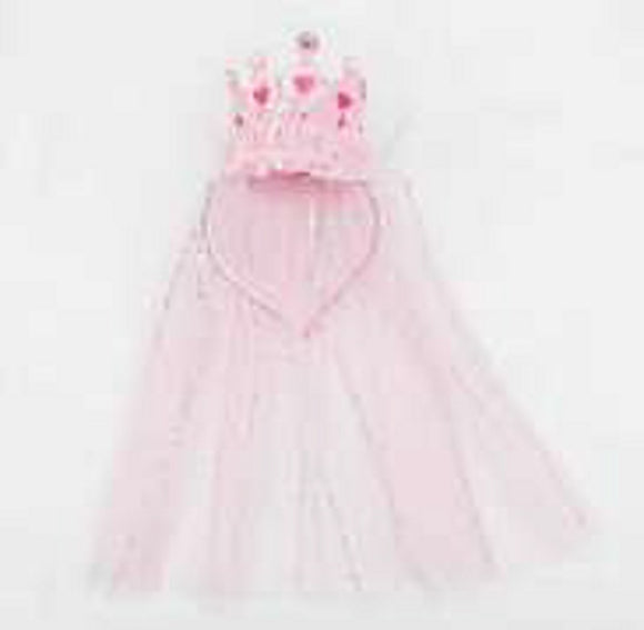 Pink Crown Headband ( 0340 )