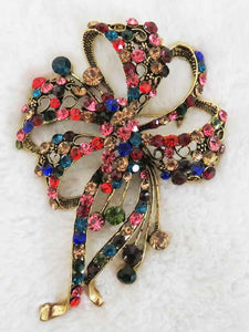 MULTICOLOR BROOCH PIN ( 2978 MT )