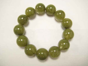 BEAD STRETCH BRACELET GREEN ( 648 GN )