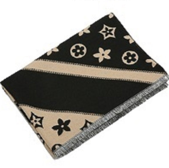 BLACK TAN SCARF ( 1016 BKTN )