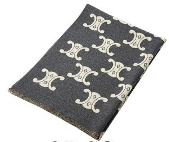 GREY SCARF ( 1087 GY )