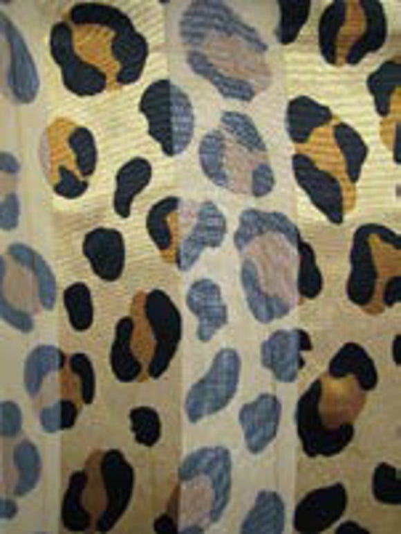 GOLD ANIMAL PRINT SCARF ( 1583 GD )