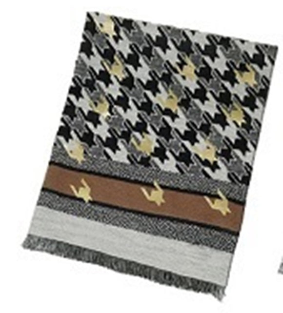 BLACK BROWN SCARF ( 1047 BKBN )