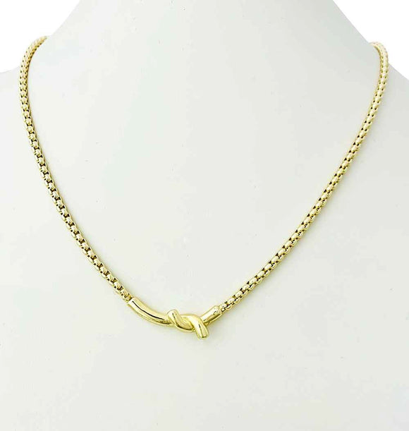 GOLD NECKLACE ( 9548 G )