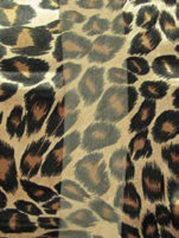 BROWN ANIMAL PRINT SCARF ( 1513 BR )