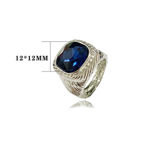 Silver Stretch Ring Montana Blue Stone ( 3248 MON )