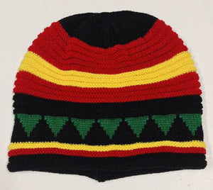 RASTA INSPIRED KNIT BEANIE ( 0188 )