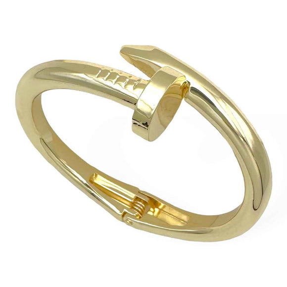 GOLD NAIL BANGLE ( 9582 G )