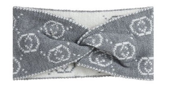 KNIT HEADBAND ( 1168 GY )
