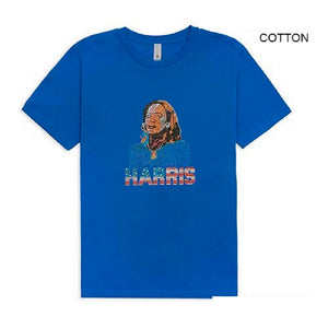 BLUE HARRIS 2024 SHIRT LARGE COTTON ( 3002 BL S )