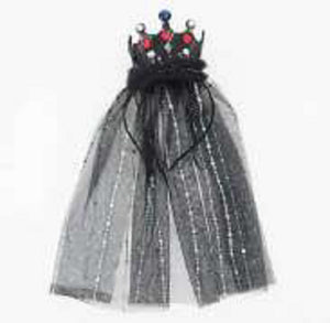 Black Crown Headband ( 0340 BK )