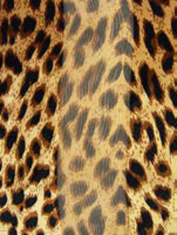BROWN ANIMAL PRINT SCARF ( 1432 BR )