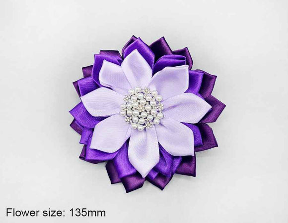 PURPLE MIX FLOWER BROOCH ( 1500 PUMIX )