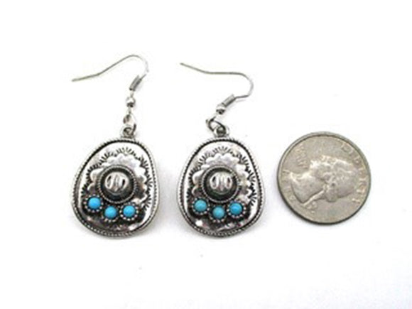 WESTERN COWBOY HAT EARRINGS ( 2006 SBTQ )