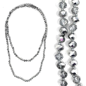 60" Crystal Necklace ( 1280 CMT )