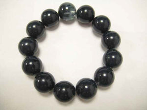 BEAD STRETCH BRACELET NAVY BLUE ( 648 NAV )