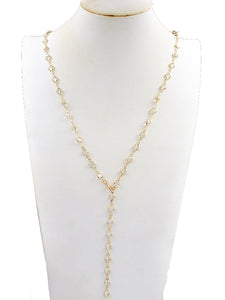 LONG GOLD NECKLACE ( 244514 G )