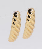 GOLD EARRINGS METAL ( 6912 GOL )