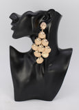 SHELL DROP EARRINGS ( 7065 GOL )