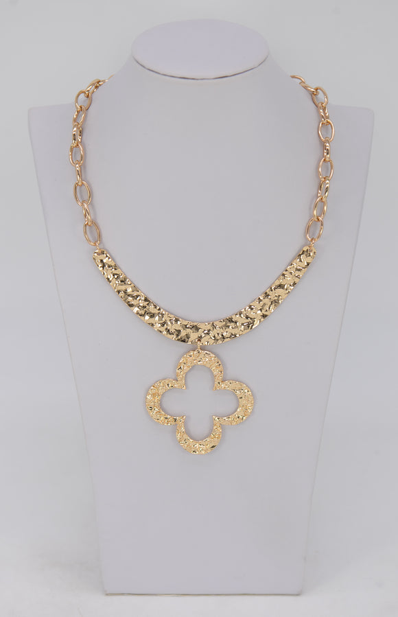 FASHION CLOVER PENDANT (25N1753 GOL) – Ohmyjewelry.com