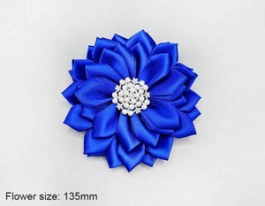 BLUE FLOWER BROOCH ( 1500 BL )