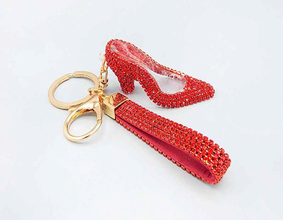 RED SHOE KEYCHAIN ( 1649 RD )