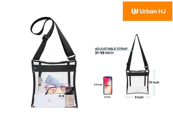 CLEAR BLACK BAG ( 1000 BK )