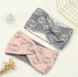 KNIT HEADBAND ( 1168 GY )