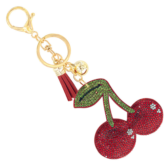 Gold Cherry Red Green Stones ( 31732 LSIG )