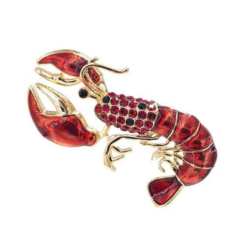 LOBSTER BROOCH ( 31741 LSIG )
