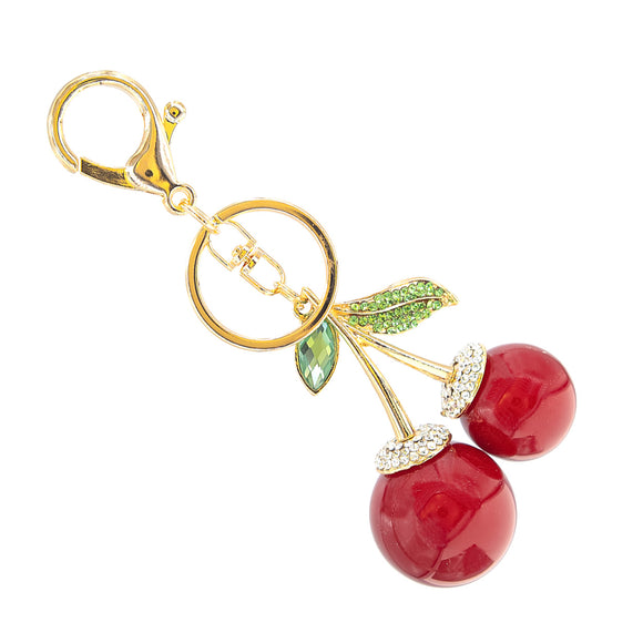Cherry Keychain Bag Charm ( 31895 LSIG )