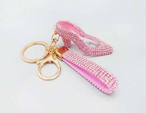 PINK SHOE KEYCHAIN ( 1649 PK )