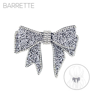 DOUBLE BOW BARRETTE ( 72132 CRR )