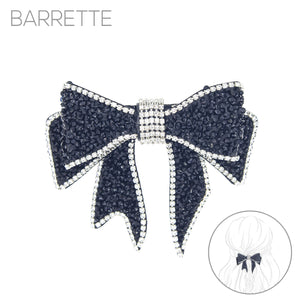 DOUBLE BOW BARRETTE ( 72132 JTR )