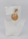 RAFFI POST FLORAL EARRINGS ( 2608 GLBLK )