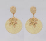 RAFFI POST FLORAL EARRINGS ( 2608 GLIVY )