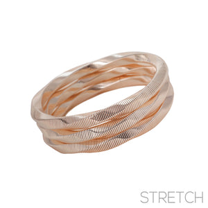 3 PIECE OMEGA CHAIN BRACELETS ( 84447 RG )