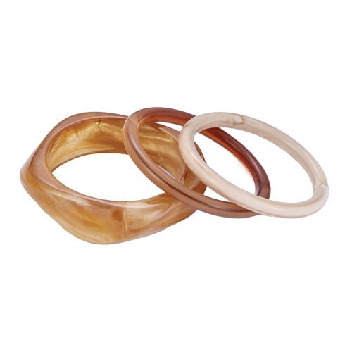 3 PIECE ACRYLIC BANGLE ( 84592 STOM )