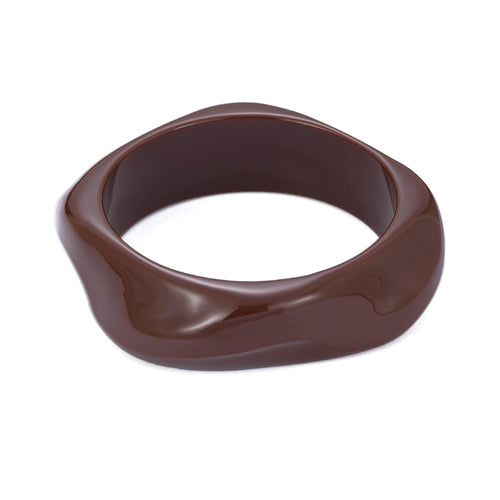 BROWN ACRYLIC BANGLE ( 84594 STO )