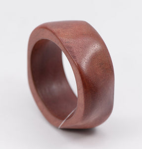 BROWN WOODEN BANGLE ( 1139 BRN )